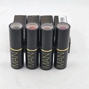 IMAN Luxury Moisturizing Lipstick Lot of 4 Semi-Matte Gift Set 4 Colors New